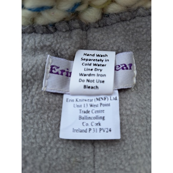 Erin Knitwear Unisex Iris Cable Wool Fleece Lining Bobble Har One Size main image 8